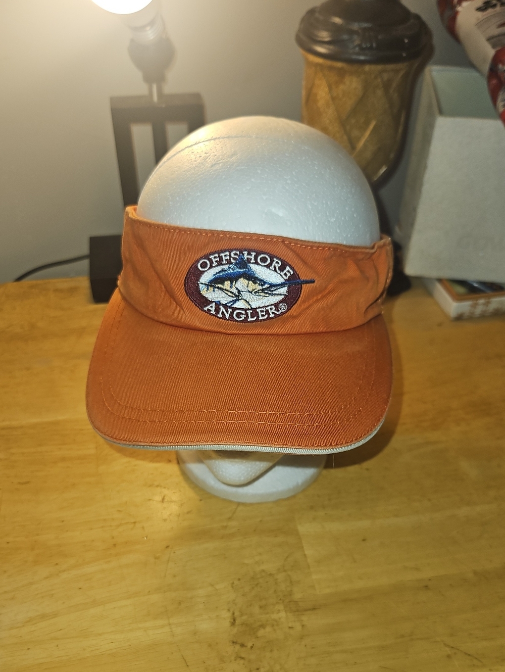 Orange 'Off Shore Angler' Visor